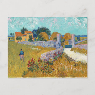 Cartão Postal Casa de campo em Provença por Vincent van Gogh (18