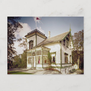 Cartão Postal Casa de Edvard Grieg