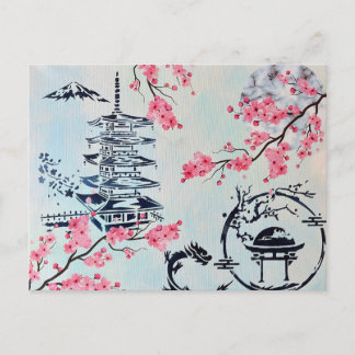 Cartão Postal Casa de Geisha