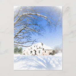 Cartão Postal Casa de inverno 2