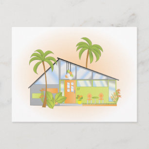 Cartão Postal Casa de Sonhos Tropicais