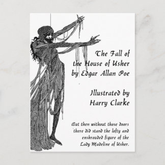Cartão Postal Casa de Usher