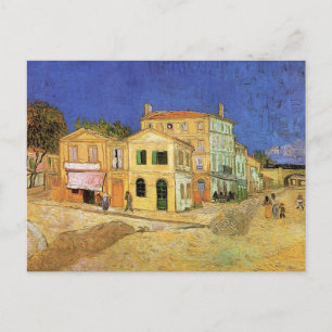 Cartão Postal Casa de Vincent em Arles, por Vincent van Gogh