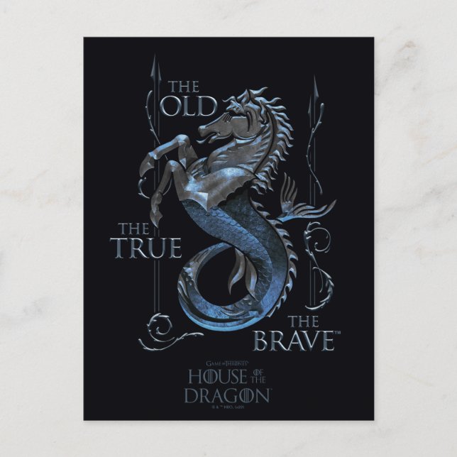 Cartão Postal CASA DO DRAGÃO | House Velaryon Sigil (Frente)