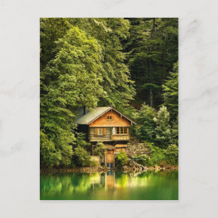 Cartão Postal Casa do lago cabin