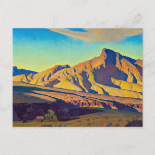 Cartão Postal Casa do Rato do Deserto por Maynard Dixon