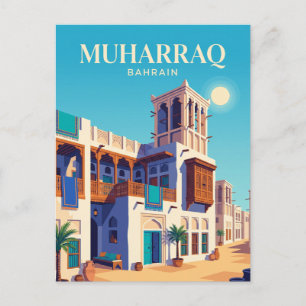 Cartão Postal Casa do Xeique Isa bin Ali Bahrein