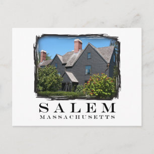 Cartão Postal Casa dos Sete Gáveis