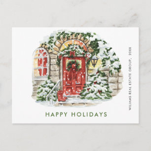 Cartão Postal Casa Festiva de Natal