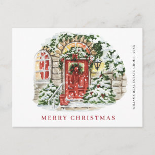 Cartão Postal Casa Festiva de Natal