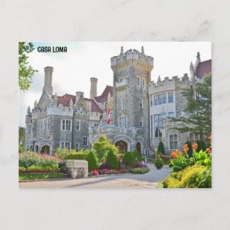CARTÃO POSTAL CASA LOMA, TORONTO, CANADÁ