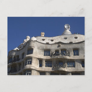 Cartão Postal Casa Milà, Barcelona