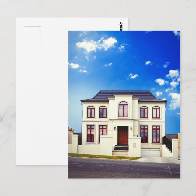 Cartão Postal Casa residencial (Frente/Verso)