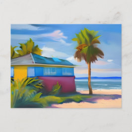 Cartão Postal Casa Tropical | Mantendo Contato