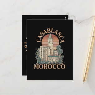 Cartão Postal cásablanca marrocos