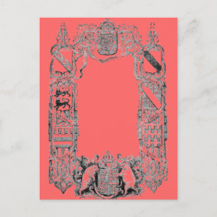 Cartão Postal Casaco de armas