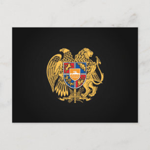 Cartão Postal Casaco de armas armênio