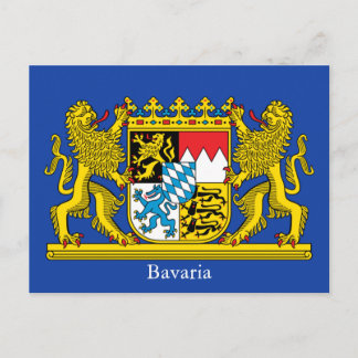 Cartão Postal Casaco de Armas da Baviera
