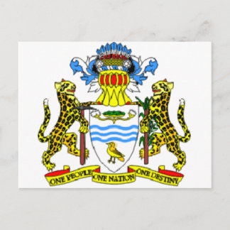 Cartão Postal Casaco de armas da Guiana