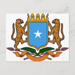 Cartão Postal Casaco de armas da Somália