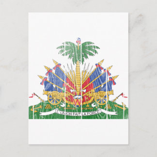 Cartão Postal Casaco De Armas Do Haiti