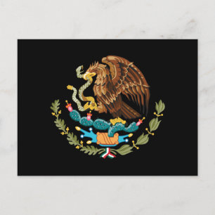 Cartão Postal Casaco de Armas do México