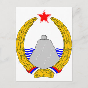 Cartão Postal CASACO de armas SR Montenegro