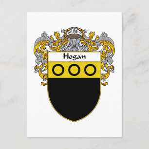 Cartão Postal Casaco de Braços Hogan (Mantled)