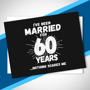 Cartão Postal Casais Casados 60 Anos Engraçado 60º Aniversário