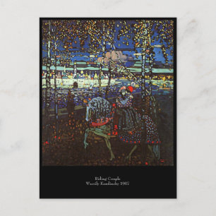 Cartão Postal Casal de Wassily Kandinsky 1907