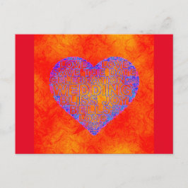 CARTÃO POSTAL CASAMENTO