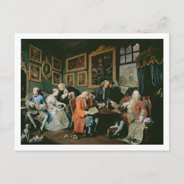 Cartão Postal Casamento a la Mode (Modo a) I - A Liquidação do C (Frente)