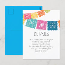 Casamento - Boda - Detalhes do Papel Picado de Cas