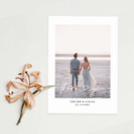 Cartão Postal Casamento com Coração de Amor Minimalista Obrigado<br><div class="desc">Um cartões de agradecimentos de casamento minimalista e elegante, com a tipografia do roteiro 'obrigado você', com coração de amor, entre eles. O texto e as mensagens podem ser editados na parte traseira do cartão. Para personalização mais avançada deste design, por exemplo, alteração do layout, da fonte ou do tamanho...</div>