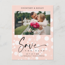 Cartão Postal Casamento de Casal de Fotografia Personalizada da