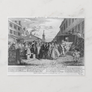 Cartão Postal Casamento de Frota, 1747
