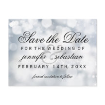 Casamento Luz Bokeh Prateado Glamouroso