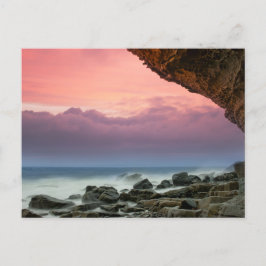 Cartão Postal Casamento Paz Amor Praia Costeira Tropical Destino