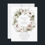 Cartão Postal Casamento por terra com creme de aquarela<br><div class="desc">Casamento por terra com creme de aquarela</div>