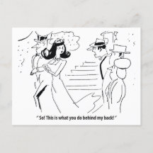 Casamento Por Trás De Suas Costas, Humorístico