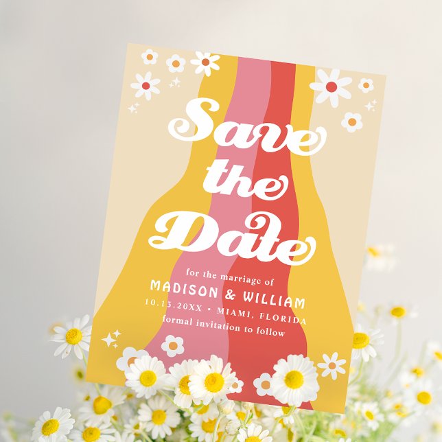 Cartão Postal Casamento Retroativo Salvar a Data (Criador carregado)