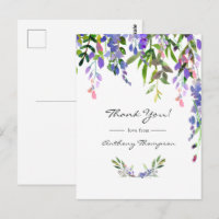 Casamento Ultra Violeta em Aquarela Floral