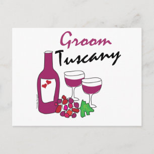 Cartão Postal Casamentos da Toscana, Groom