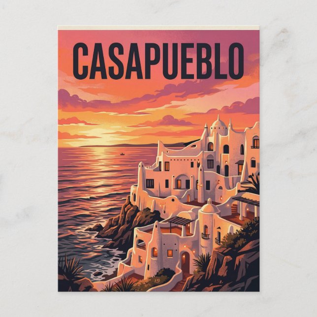 Cartão Postal Casapueblo (Frente)