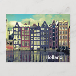 Cartão Postal Casas de colheita da Holanda