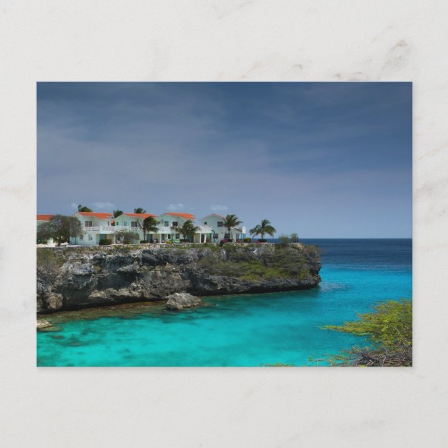 Cartão Postal Casas de praia (Frente)