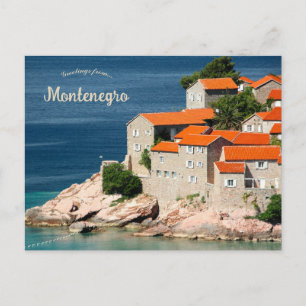 Cartão Postal Casas em Montenegro