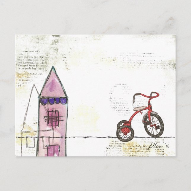 Cartão Postal Casas Quebradas (Frente)