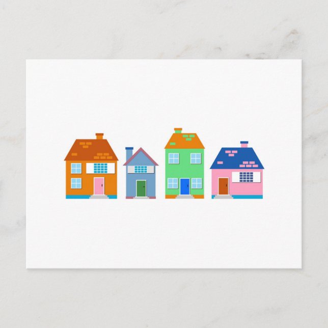 Cartão Postal Casas Residenciais (Frente)