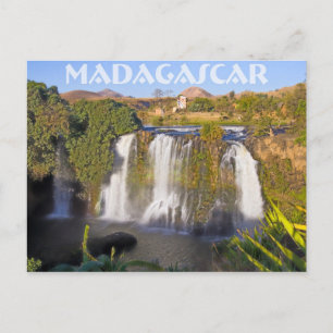Cartão Postal Cascade d'Ampefy, Madagáscar
